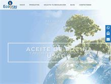 Tablet Screenshot of ecograscolombia.com